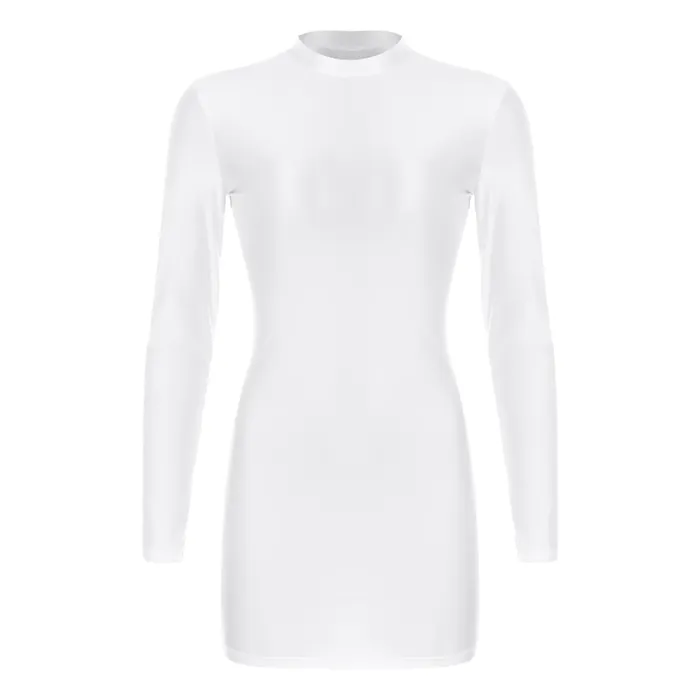 EVEs SECRETS Male Sex Toys Erotic Female Short Dress With Shining Effect Sexy TightFitting Womens LongSleeve Clothing
