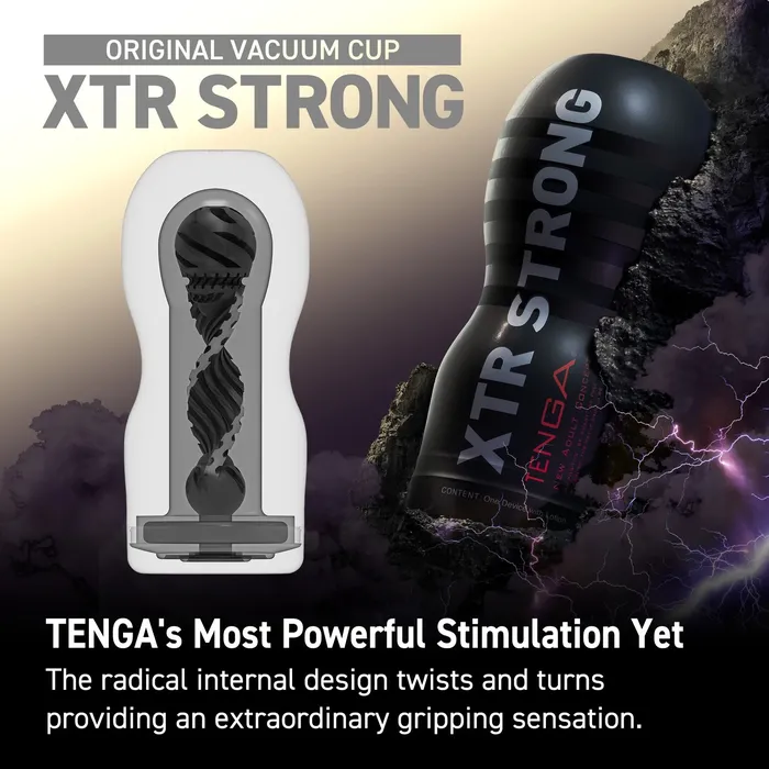 Tenga Original Vacuum Cup Extra Strong Tenga Male Sex Toys
