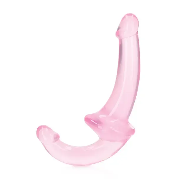 SHOTS AMERICA Female Sex Toys RealRock Crystal Clear 6 in Strapless StrapOn Dildo Purple SHOTS AMERICA Female Sex Toys RealRock Crystal Clear 6 in Strapless StrapOn Dildo Purple