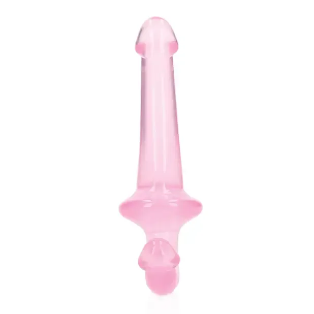 SHOTS AMERICA Female Sex Toys RealRock Crystal Clear 6 in Strapless StrapOn Dildo Purple SHOTS AMERICA Female Sex Toys RealRock Crystal Clear 6 in Strapless StrapOn Dildo Purple